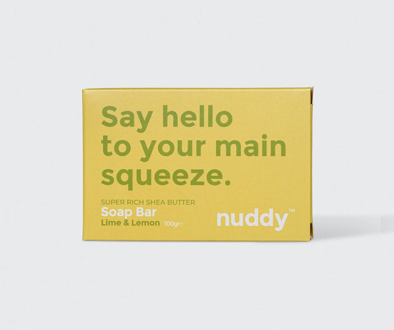 Nuddy Lemon & Lime Moisturising Soap Bar