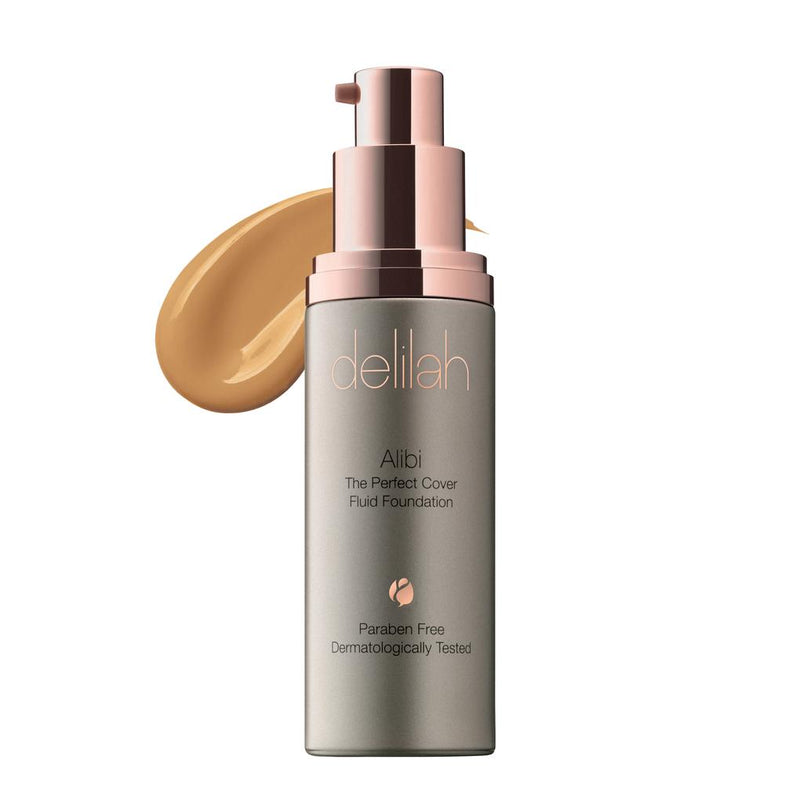Delilah Alibi The Perfect Cover Fluid Foundation - Spiced