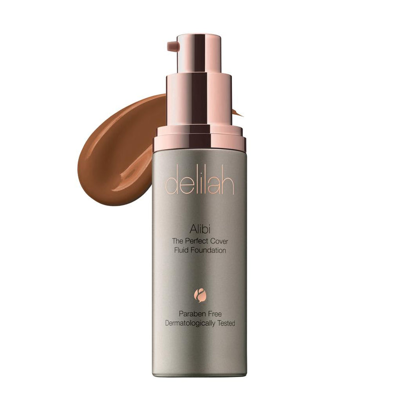 Delilah Alibi The Perfect Cover Fluid Foundation - Umber