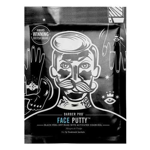 Barber Pro Face Putty Peel Off Mask with Activated Charcoal