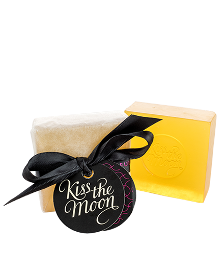 Kiss the Moon Love Pure Essential Oil Soap - Rose & Frankincense