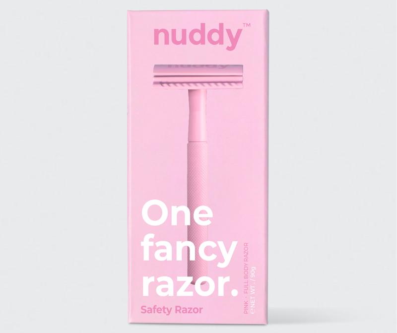 Nuddy Safety Razor For Body - Pink