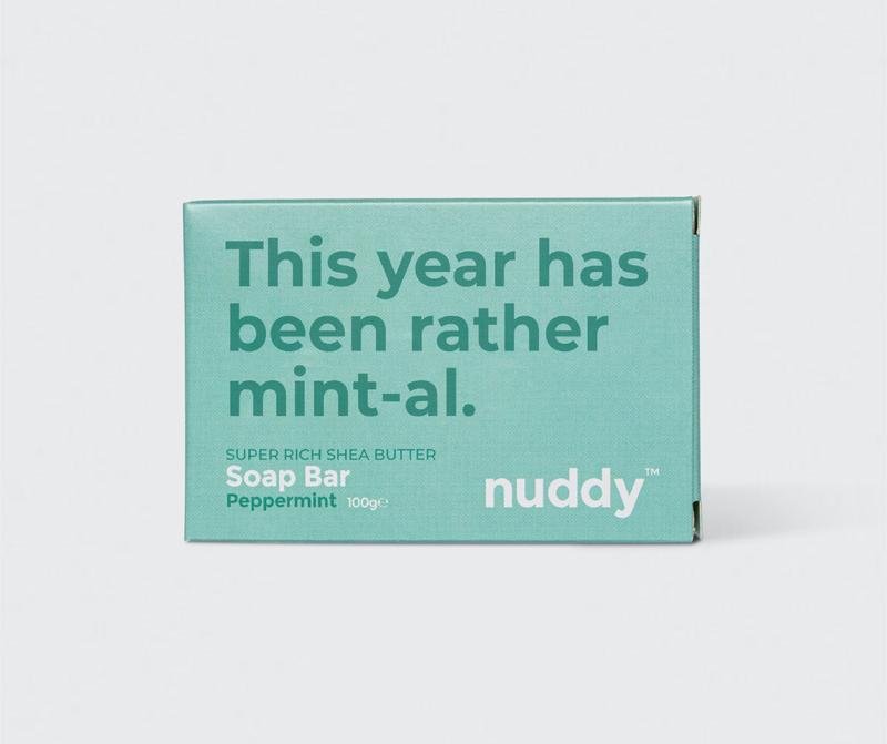 Nuddy Peppermint Moisturising Soap Bar