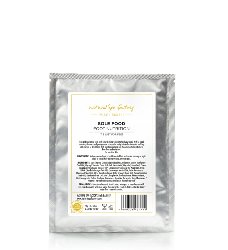 Natural Spa Factory Sole Food Foot Nutrition